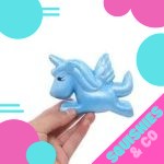 squishies-france squishy licorne bleu ciel