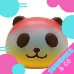 squishy panda arc-en-ciel - Animaux, Arc-en-ciel - Squishies France